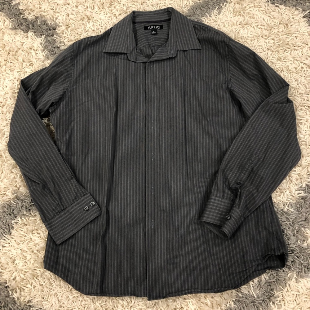 Men's Large Button Up Dress Shirt
